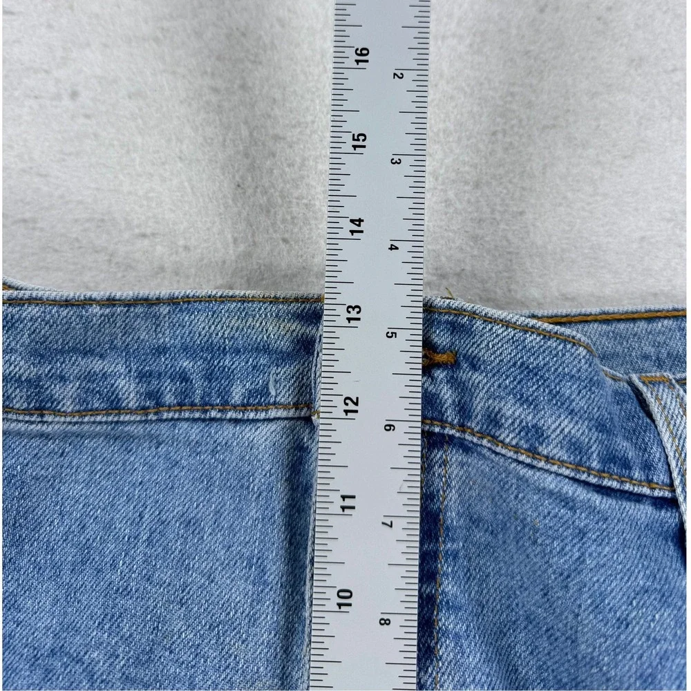 Vintage Levis 540 Relaxed Fit Jeans Light Wash Orange Tab Made in USA 40x29
